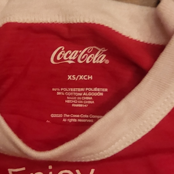 Coca cola juniors tee xs - Picture 2 of 3